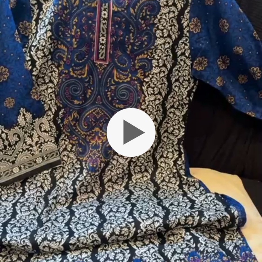 Beautiful soft khadder 3 pcs suit